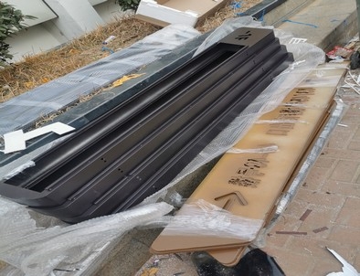 大连大连停车场不锈钢灯箱